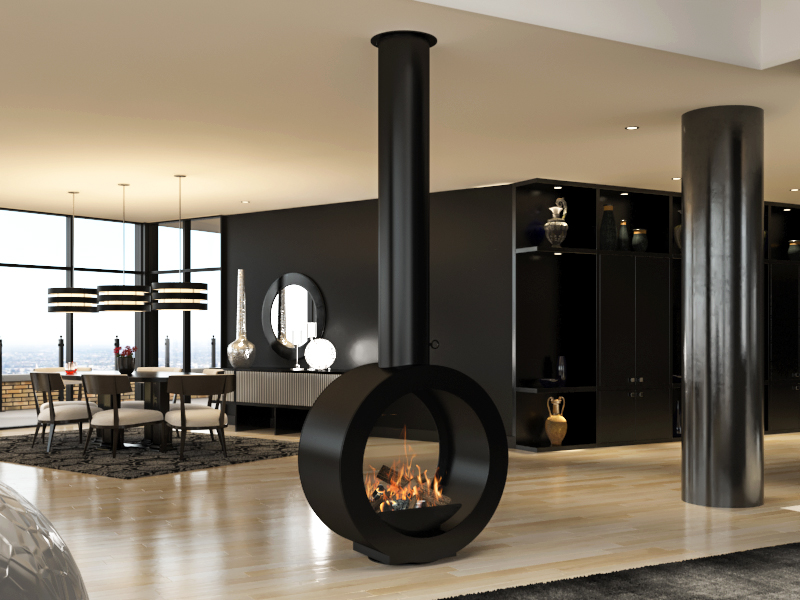 FREESTANDING FIREPLACE