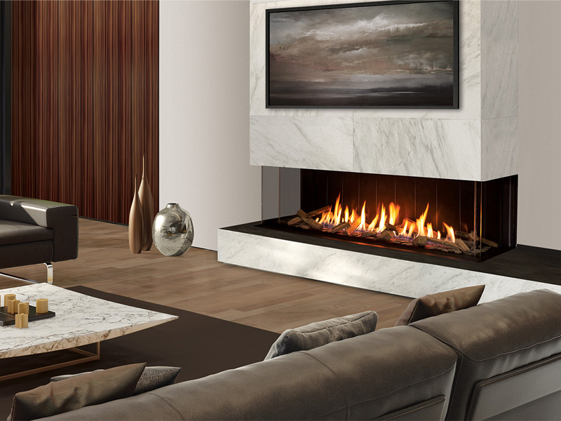 ECO GAS FRAMELESS - THREE SIDED
