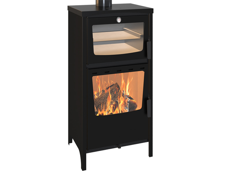 WOOD STOVE WITH OVEN