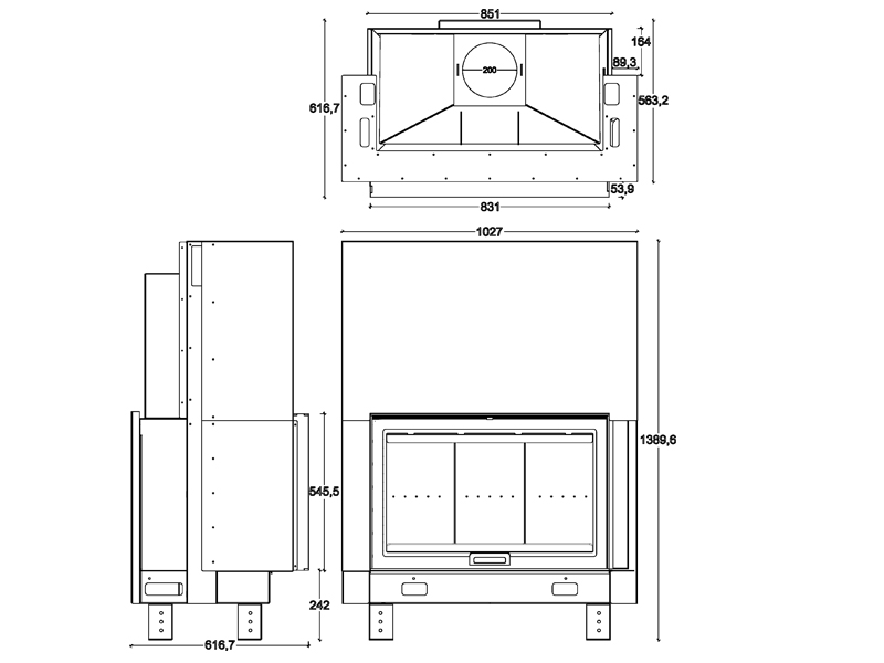 ECO BRUNER FLAT 80/103CM