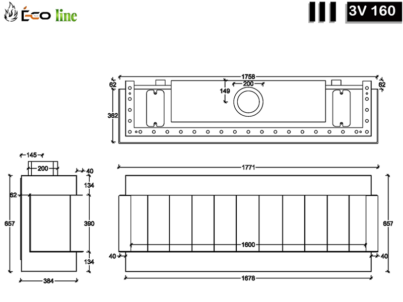 ECO LINE 3V160 /168CM