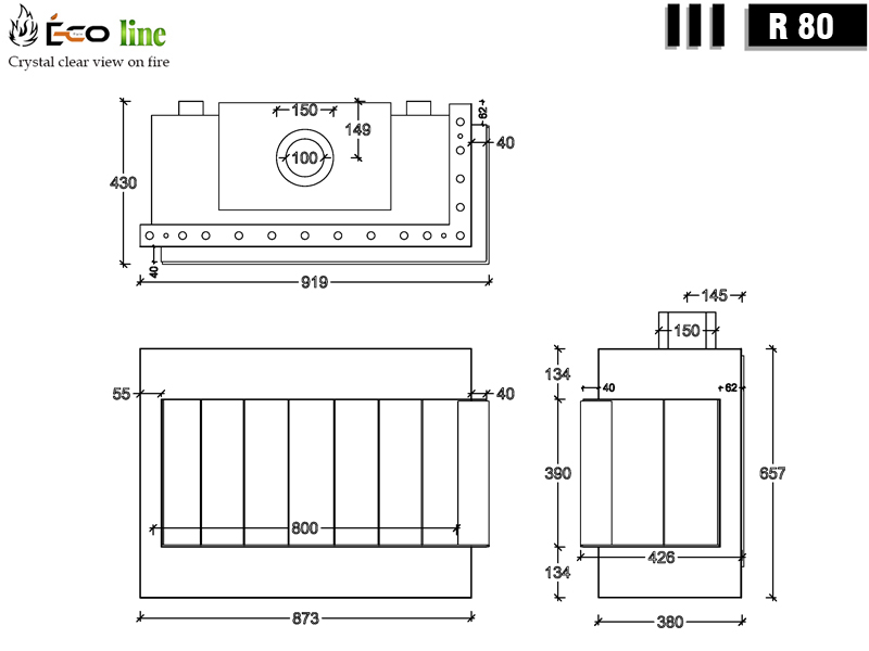 ECO LINE - R80 /87CM