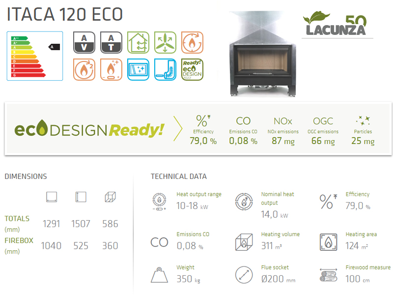 ITACA 120 ECO V CV - TURBO