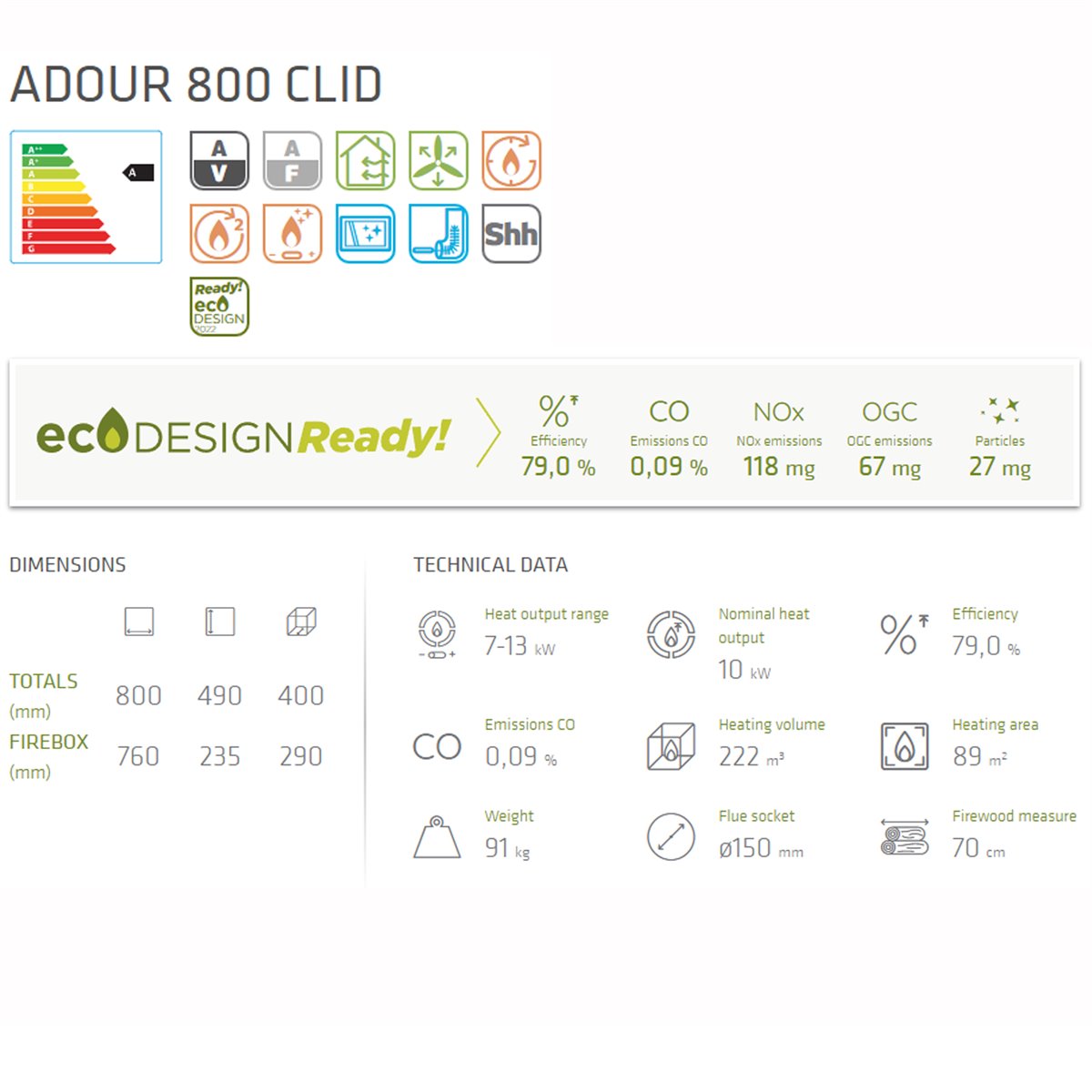 ADOUR CLID 800- TURBO