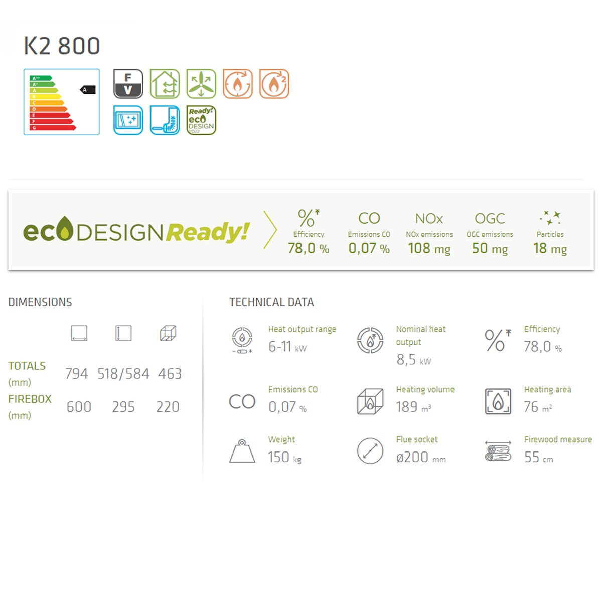 K2 800 - TURBO