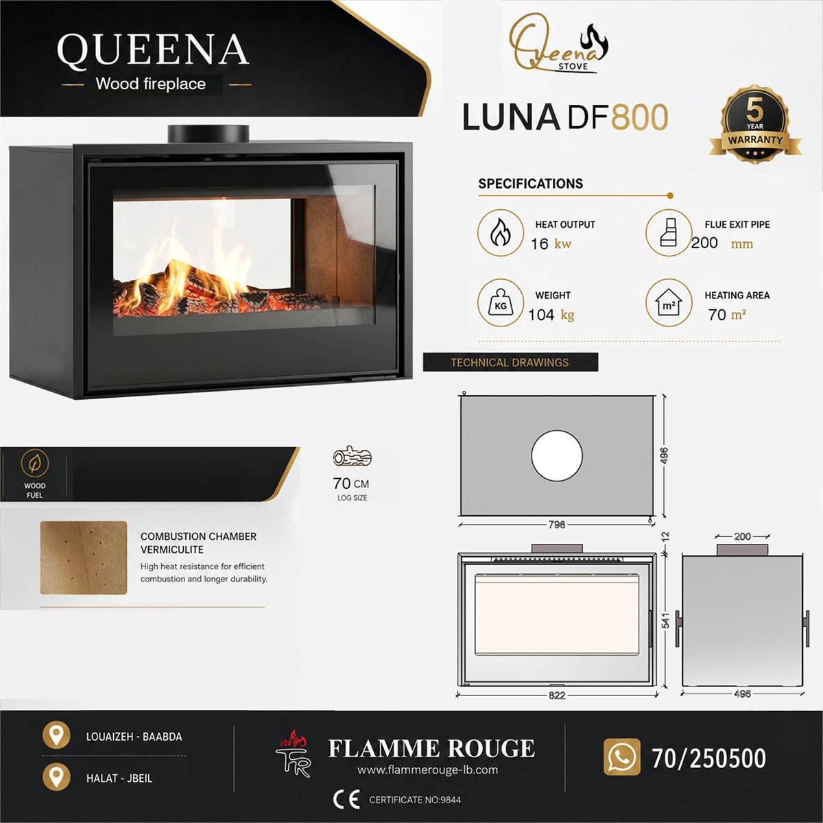 LUNA 800 DF