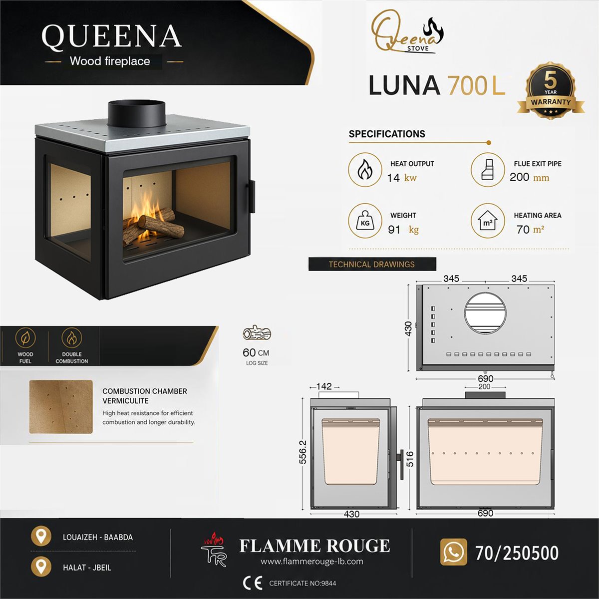 LUNA 700 LEFT