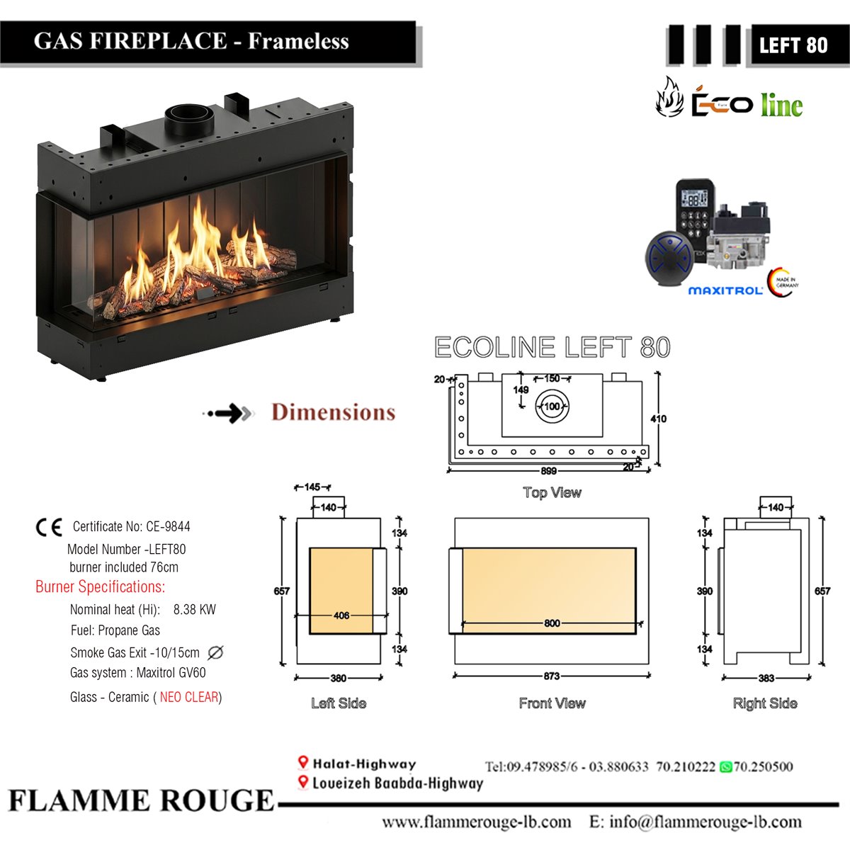 ECO LINE L80 /92CM