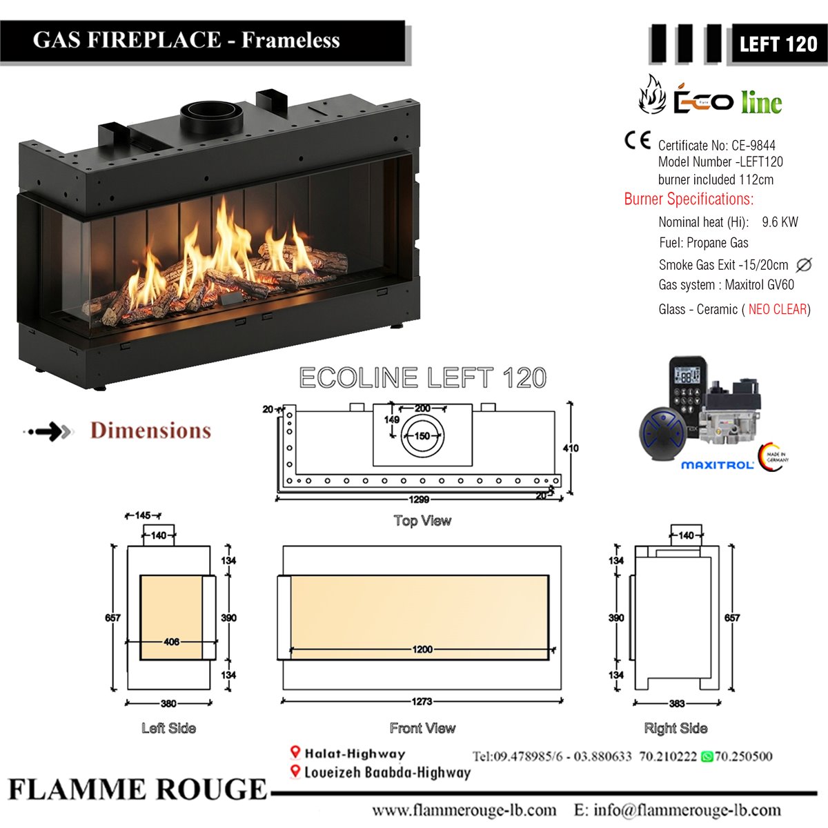 ECO LINE - L120 /132CM