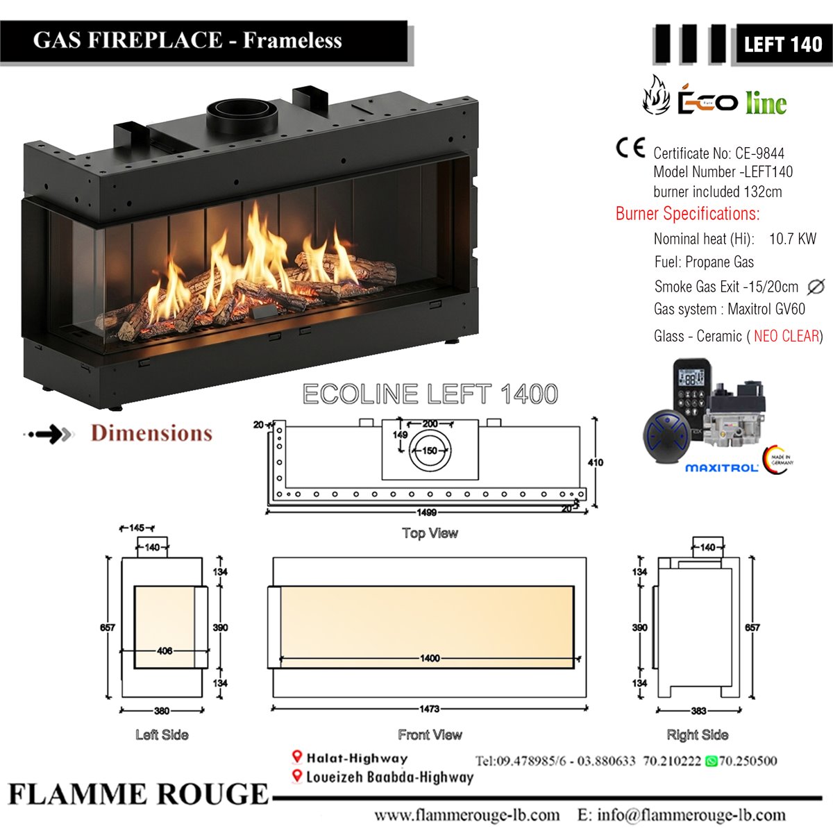 ECO LINE - L140 /152CM